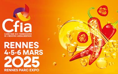 Salon CFIA Rennes - 4 au 6 mars 2025
