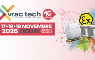 Salon VRACTECH Douai 2026 - 17 au 19 Novembre
